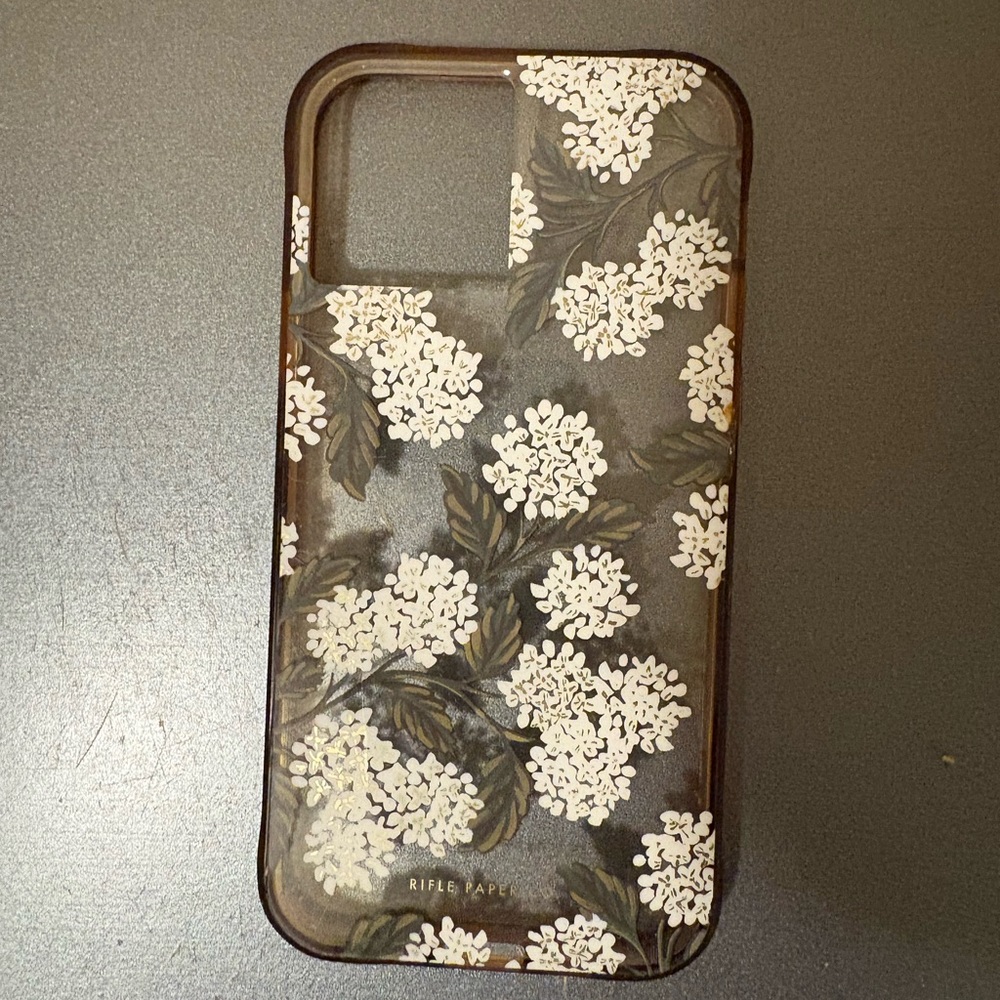 Rifle Paper Co. White Floral Phone Case